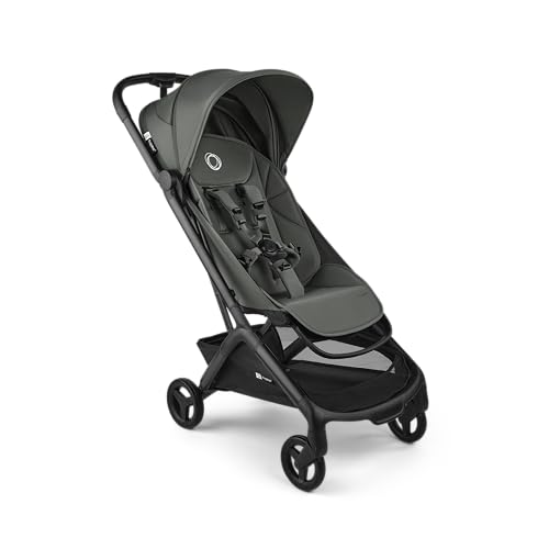 Bugaboo Butterfly 2 Travel Stroller, Ultra-Compact One-Second Fold, Lightweight and Airplane-Friendly (Green)
