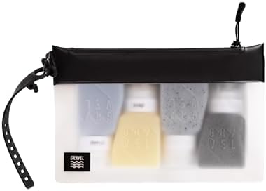 Gravel TSA Approved Travel Bottles – Leakproof, BPA-Free, Compact Toiletry Containers (4-Pack, 3oz)