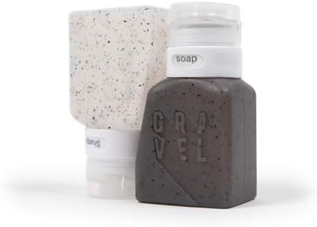 Gravel TSA Approved Travel Bottles – Leakproof, BPA-Free, Compact Toiletry Containers (4-Pack, 3oz) - Image 5