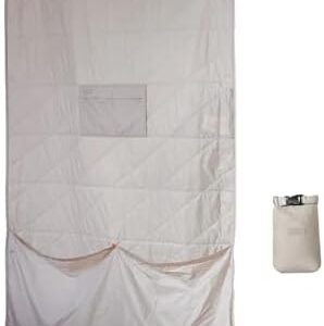 Gravel Layover Travel Blanket – Ultra-Light Compact Blanket for Camping and Outdoor Adventures - Down Alternative Portable Travel Blanket for Layovers & Road Trips (Gray)