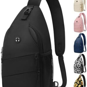 Crossbody Bags for Women Men Trendy Sling Bag Backpack Casual Chest Bag with Convertible Shoulder Strap