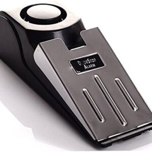 Upgraded Door Stop Alarm -Great for Traveling Security Door Stopper Doorstop Safety Tools for Home