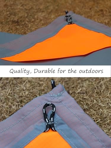 Orga'Neat Pocket Picnic Blanket, Sandproof Lightweight Pocket Camping Tarp, 55″x 60″ Foldable & Fits into Small Bag, Water Resistant Washable Quick Dry Compact Beach Mat for Outdoor Recreation - Image 2