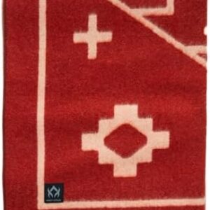 Arcturus Rainier Wool Blanket - 4.5lbs Warm, Heavy, Washable, Large | Great for Camping, Outdoors, Survival & Emergency Kits (Monument Valley)