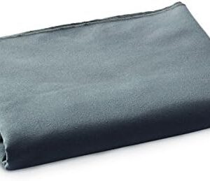Bucky Easily Packable, Compact Travel Blanket, Charcoal, 56x36