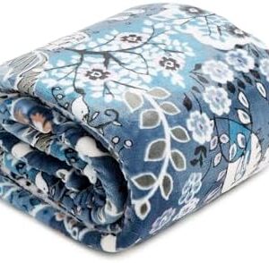 Fleece Cozy Life Throw Blanket, Enchantment Blue