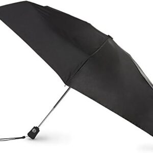 totes Automatic Open Close Compact Foldable Travel Umbrella
