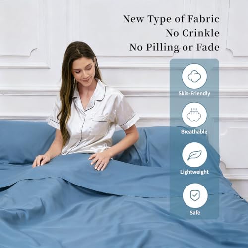 MongByYa Sleeping Bag Liner Lightweight Compact Sleeping Bag Sack Portable Clean Travel Sheet Camping Sleep Sheet for Backpacking Hotel Hiking - Image 2