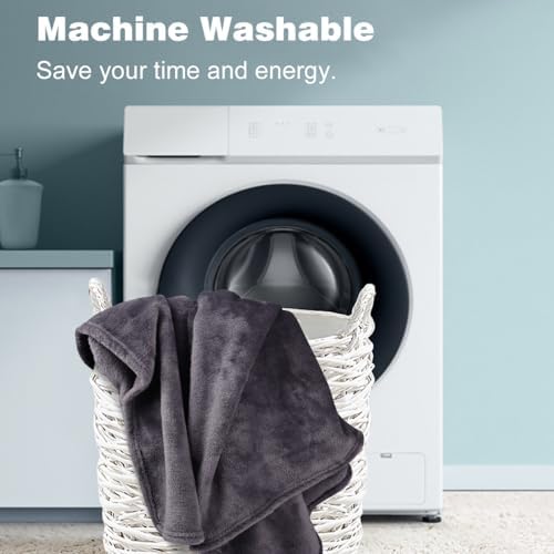 Onarway Dog Blanket Washable for Puppy: 4 Packs Dog Blankets 40”x28” - Fluffy Soft Small Throw for Cat Puppy Kitten Dogs - Fleece Pet Blankets for Bed Sofa Car and Indoor - Lake Green and Purple - Image 6