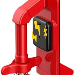 Portable Alarm Door Stopper - Strong Security Anti Theft Smart Lock for Travel Safety - Front Door Jammer Device for Apartment Hotel Home - No Drill Bottom Door Floor Blocker Brace with Siren