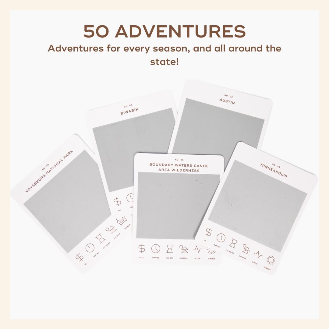 Reach International Outfitters Texas Adventure Bucket List: 50 Scratch-Off Cards for Outdoor Activities, Tourist Attractions, and Road Trips - Perfect Travel Gift and Guide for Exploring - Image 4