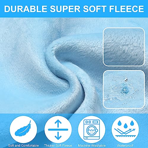 Toddler Airplane Bed, Kids Airplane Seat Extender Travel Bed, Kids Airplane Travel Essentials, Airplane Must Have for Toddlers, Portable Plane Foot Rest for Flights - Image 3