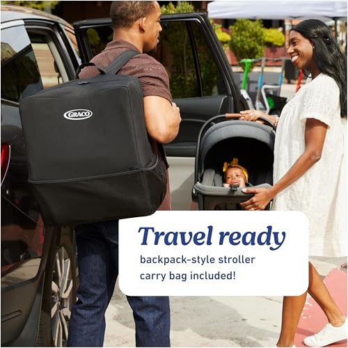 Graco Gomax Frame Stroller, Accepts All Graco Infant Car Seats, Backpack Style Lightweight Travel Stroller Frame - Image 3