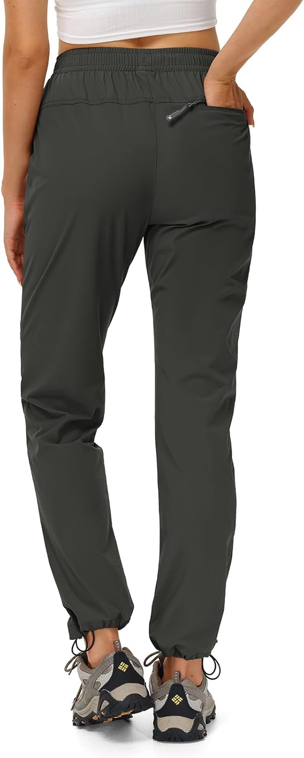 TBMPOY Women's Hiking Pants Water Resistant Lightweight Quick Dry Cargo Travel Fishing Work Camping Pant with 4 Pockets - Image 2