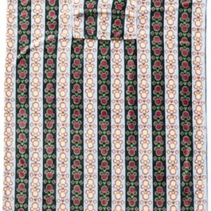 Vera Bradley Women's Disney Fleece Plush Travel Blanket, Mickey Mouse Kaleidoscope Multi, One Size