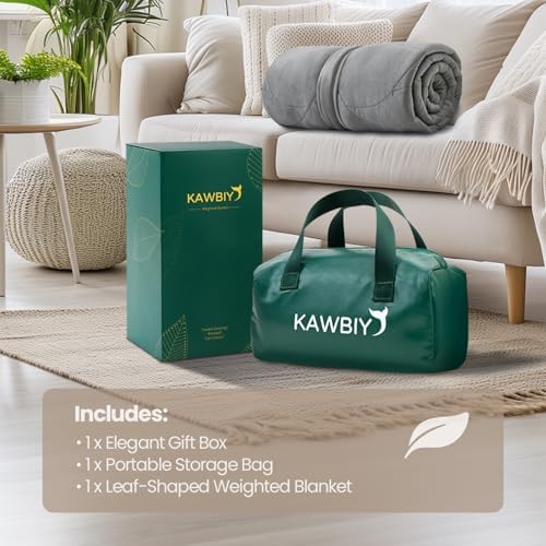 KAWBIYJ 7 Lbs Weighted Lap Blanket - Gifts for Mom, Women, Cozy Luxury Velvet Small Weighted Blankets, Portable Travel Blankets for Adults, All-Season Blanket Relaxation Gift, 40"x70", Grey - Image 7