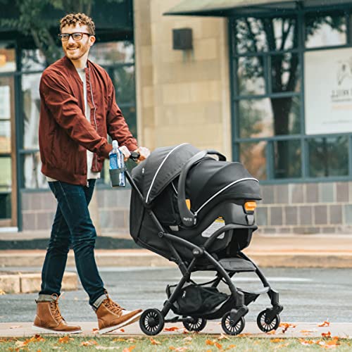 Chicco Presto Self-Folding, Compact Stroller with Canopy, Lightweight Aluminum Frame Umbrella Stroller, for Babies and Toddlers up to 50 lbs. | Graphite/Grey - Image 7