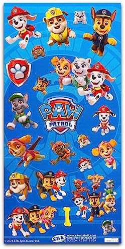 Nickelodeon Paw Patrol Travel Blanket and Pillow Set Bundle with Puppy Blanket, Pillow, Stickers, More | Paw Patrol Travel Accessories for Kids - Image 4
