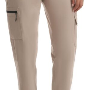 Quick Dry Women's Cargo Pants with Pockets Lightweight Hiking Joggers for Workout Athletic Casual Outdoor Camping