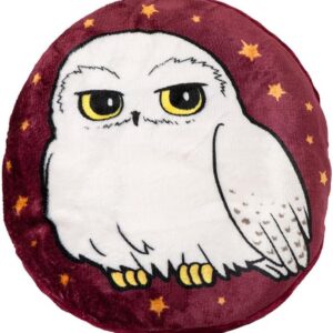 Paladone Harry Potter Hedwig 2-in-1 Cushion Blanket - Officially Licensed Harry Potter Travel Blanket, Foldable Soft Fluffy Throw, Compact Design for Living Room or Bedroom Decor