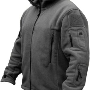 ReFire Gear Men's Warm Military Tactical Sport Fleece Hoodie Jacket