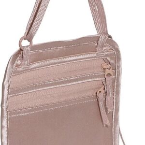 eagle creek TRAVEL GEAR Women's Undercover Silk Neck Wallet, Rose, One Size