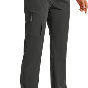 TBMPOY Women's Hiking Pants Water Resistant Lightweight Quick Dry Cargo Travel Fishing Work Camping Pant with 4 Pockets