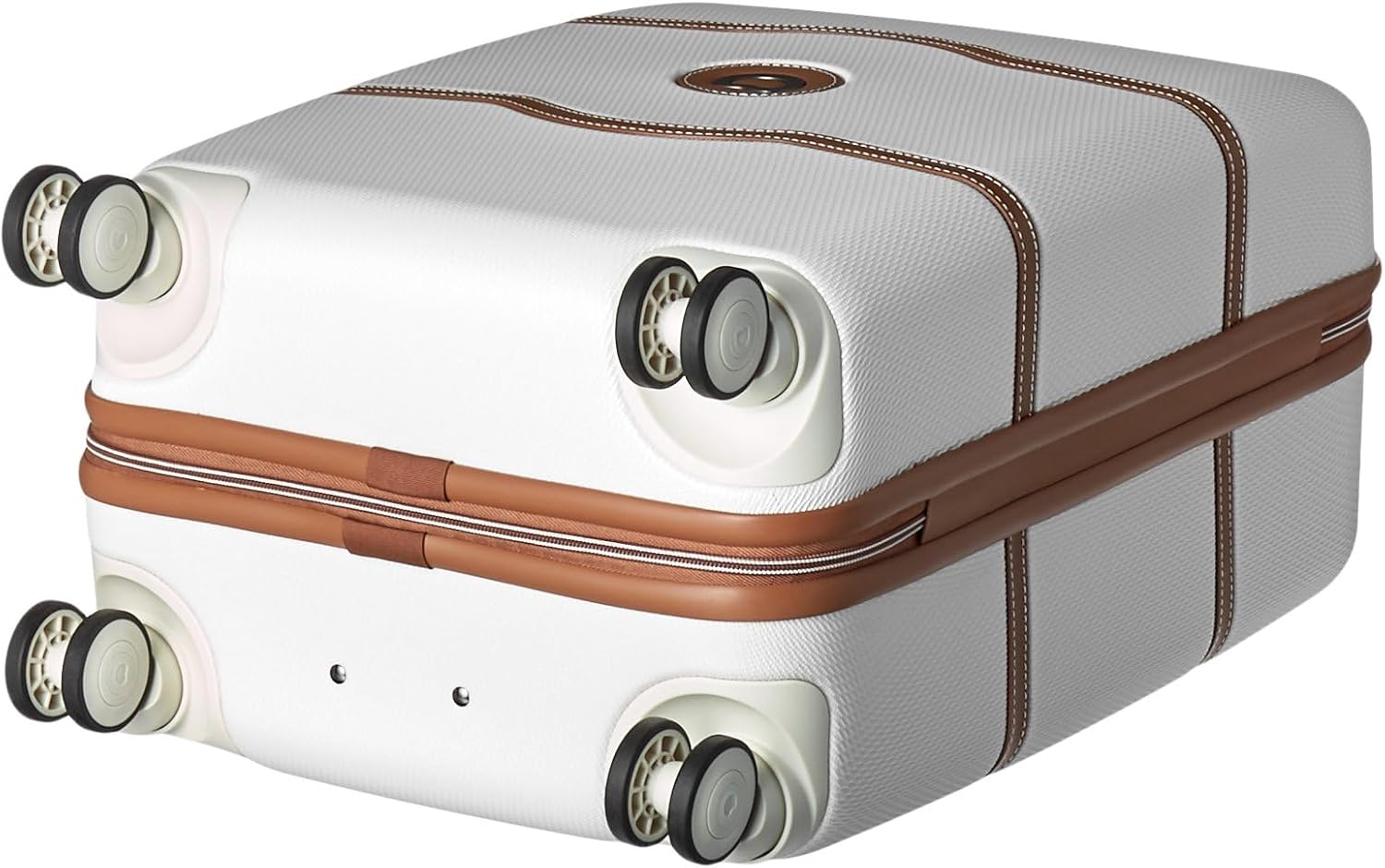 DELSEY PARIS Chatelet Hard+ Hardside Luggage with Spinner Wheels, Angora, Carry-on 21 Inch - Image 7