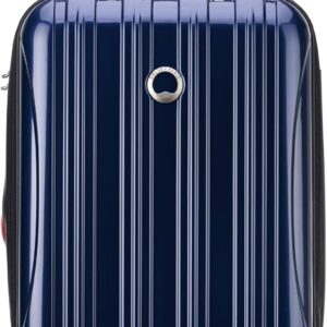 DELSEY PARIS Helium Aero Hardside Expandable Luggage with Spinner Wheels, Blue Cobalt, Carry-On 19 Inch
