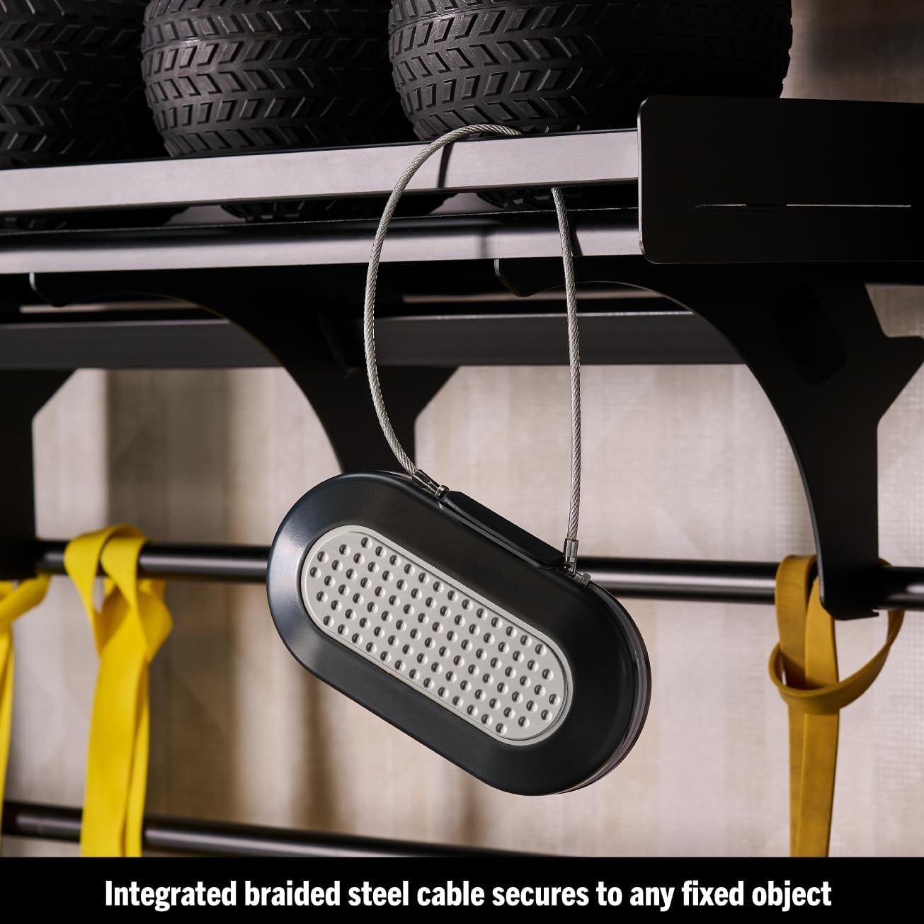 Master Lock Portable Small Lock Box, Set Your Own Combination Lock Portable Safe, Personal Travel Safe, 5900D, Gunmetal Grey - Image 5