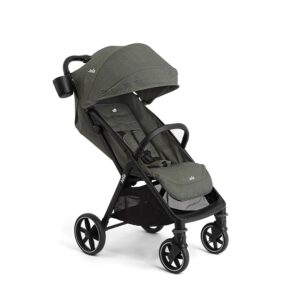 Joie Nutmeg Compact Stroller – Lightweight and Compact Stroller with One-Hand Fold (Evergreen)