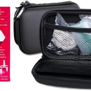 NARCAN Nasal Spray 4mg (2 Single-Dose Devices) + Convenience Kit with Medical Grade Components | Quick Access Bundle to Aid in an Emergency