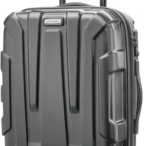 Samsonite Centric Hardside Expandable Luggage with Spinner Wheels, Black, Carry-On 20-Inch