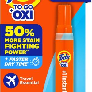 Tide Stain Remover for Clothes, To Go Pen, Instant Spot Remover for Clothes, Travel & Pocket Size, 1 Count