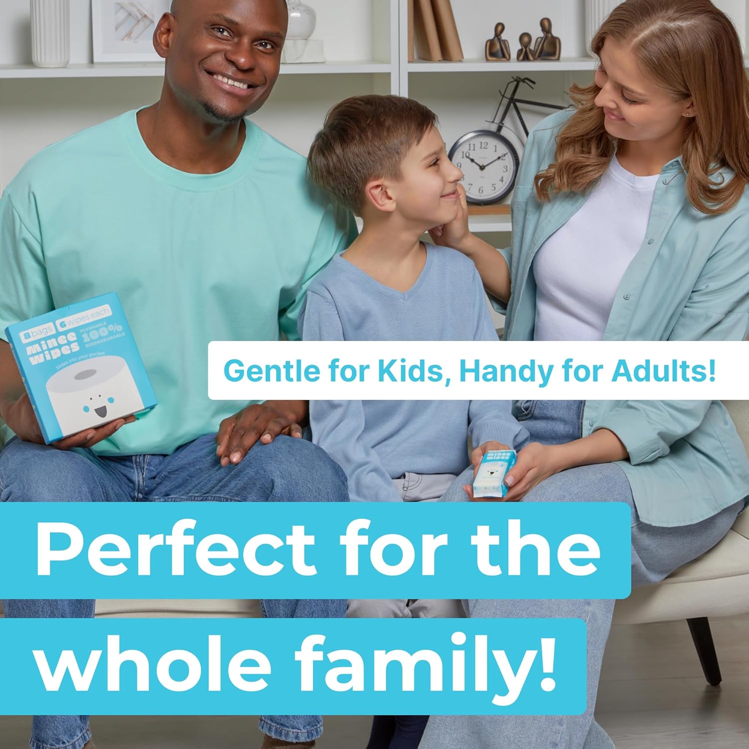 Impossibly Compact Travel Flushable Wipes - 99.5% Water and Aloe - Safe for Sensitive Skin, Hypoallergenic & Unscented - Travel Essentials for Adults, Kids & Baby Care - 8 Pack Total 48 Wipes - Image 9